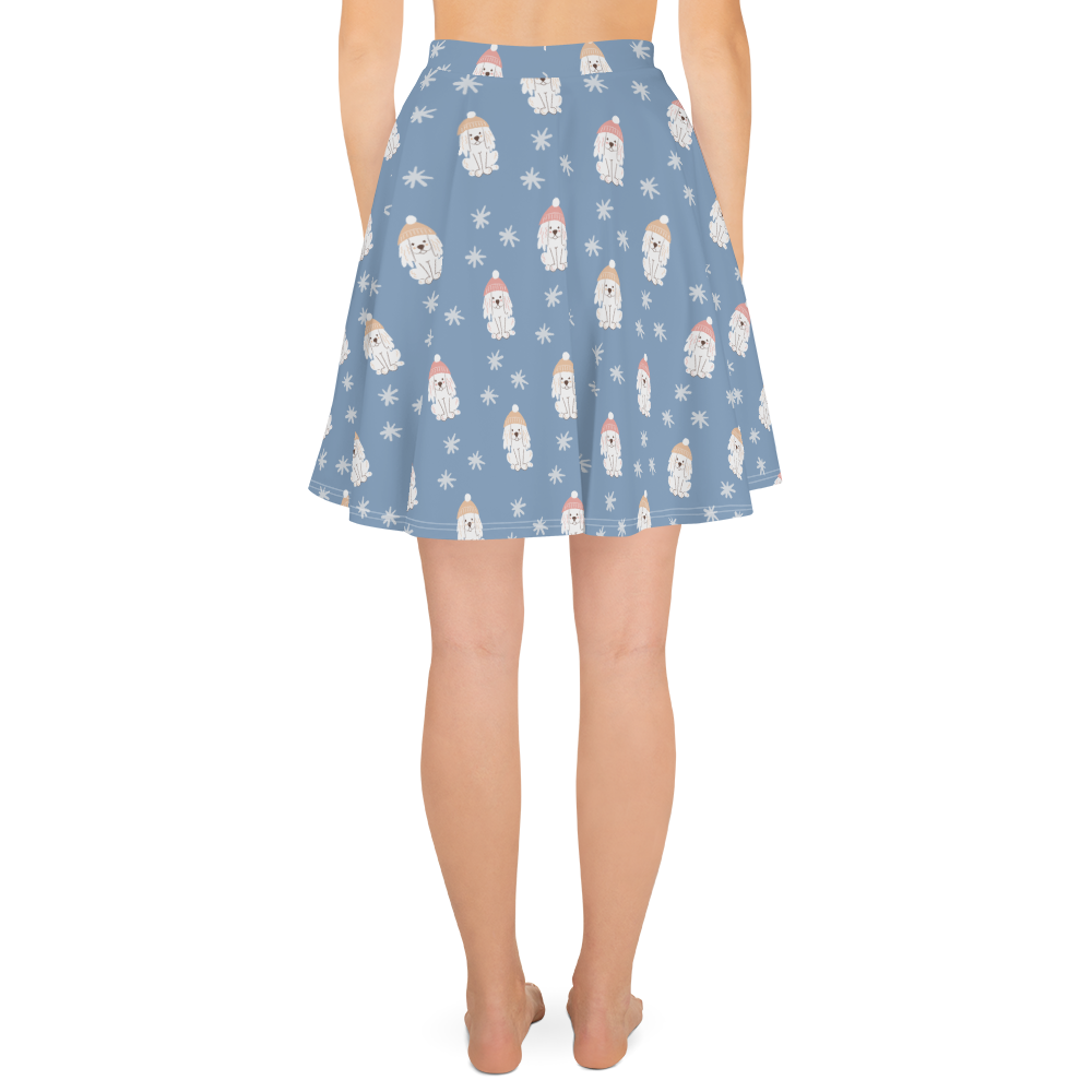 Cozy Dogs | Seamless Patterns | All-Over Print Skater Skirt - #3