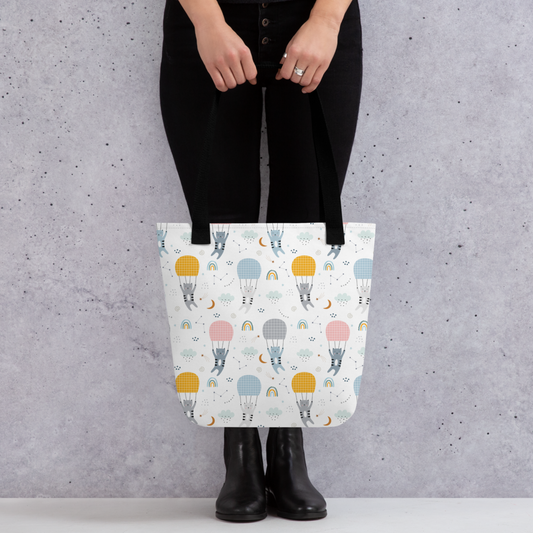 Cat Seamless Pattern Batch 01 | Seamless Patterns | All-Over Print Tote - #1