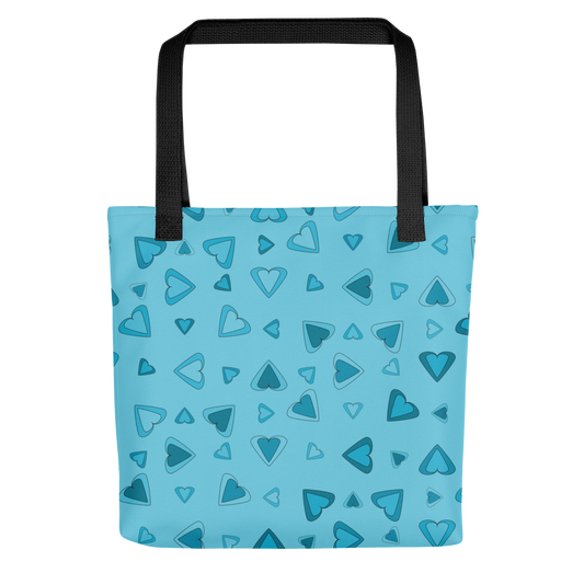 Rainbow Of Hearts | Batch 01 | Seamless Patterns | All-Over Print Tote - #4