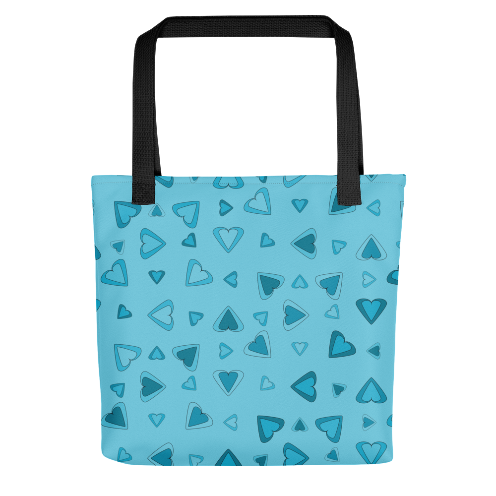 Rainbow Of Hearts | Batch 01 | Seamless Patterns | All-Over Print Tote - #4