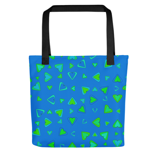 Rainbow Of Hearts | Batch 01 | Seamless Patterns | All-Over Print Tote - #6