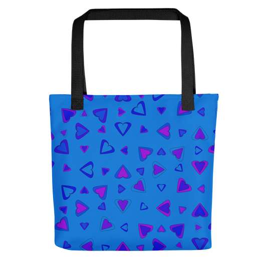 Rainbow Of Hearts | Batch 01 | Seamless Patterns | All-Over Print Tote - #10