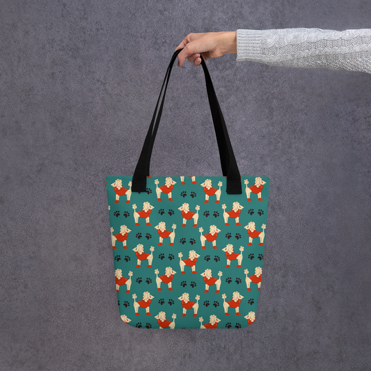 Cozy Dogs | Seamless Patterns | All-Over Print Tote - #1