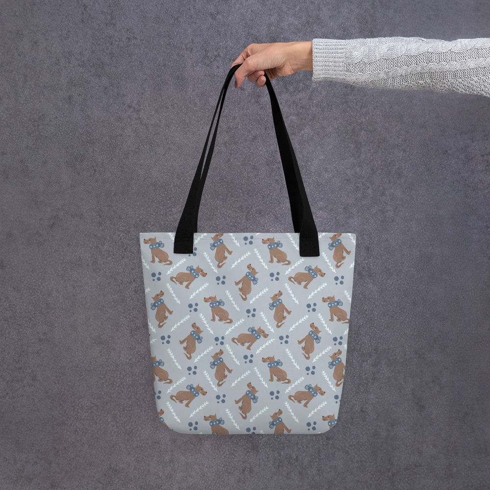 Cozy Dogs | Seamless Patterns | All-Over Print Tote - #4
