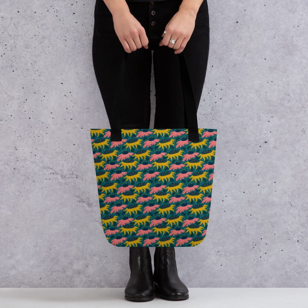 Scandinavian Spring Floral | Seamless Patterns | All-Over Print Tote - #8
