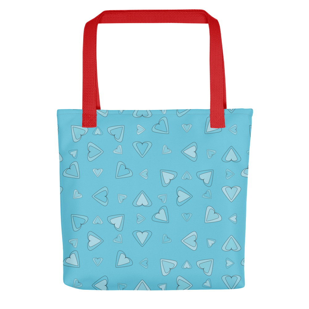 Rainbow Of Hearts | Batch 01 | Seamless Patterns | All-Over Print Tote - #12