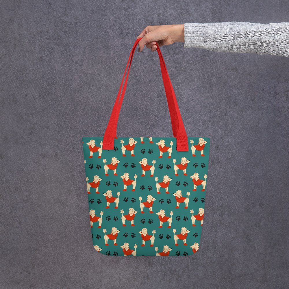 Cozy Dogs | Seamless Patterns | All-Over Print Tote - #1
