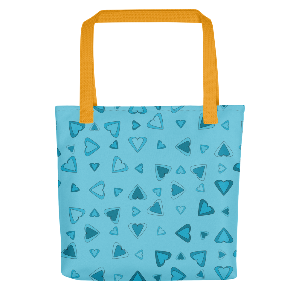 Rainbow Of Hearts | Batch 01 | Seamless Patterns | All-Over Print Tote - #4