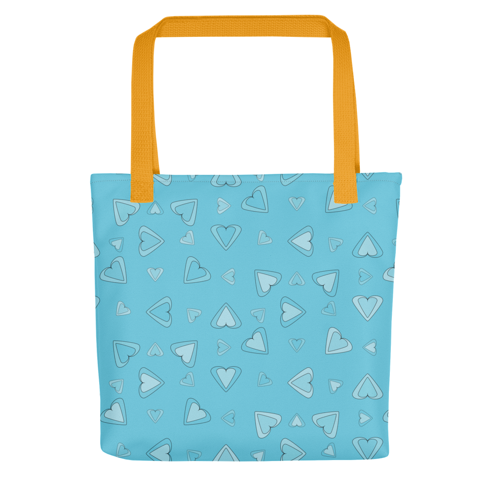 Rainbow Of Hearts | Batch 01 | Seamless Patterns | All-Over Print Tote - #12