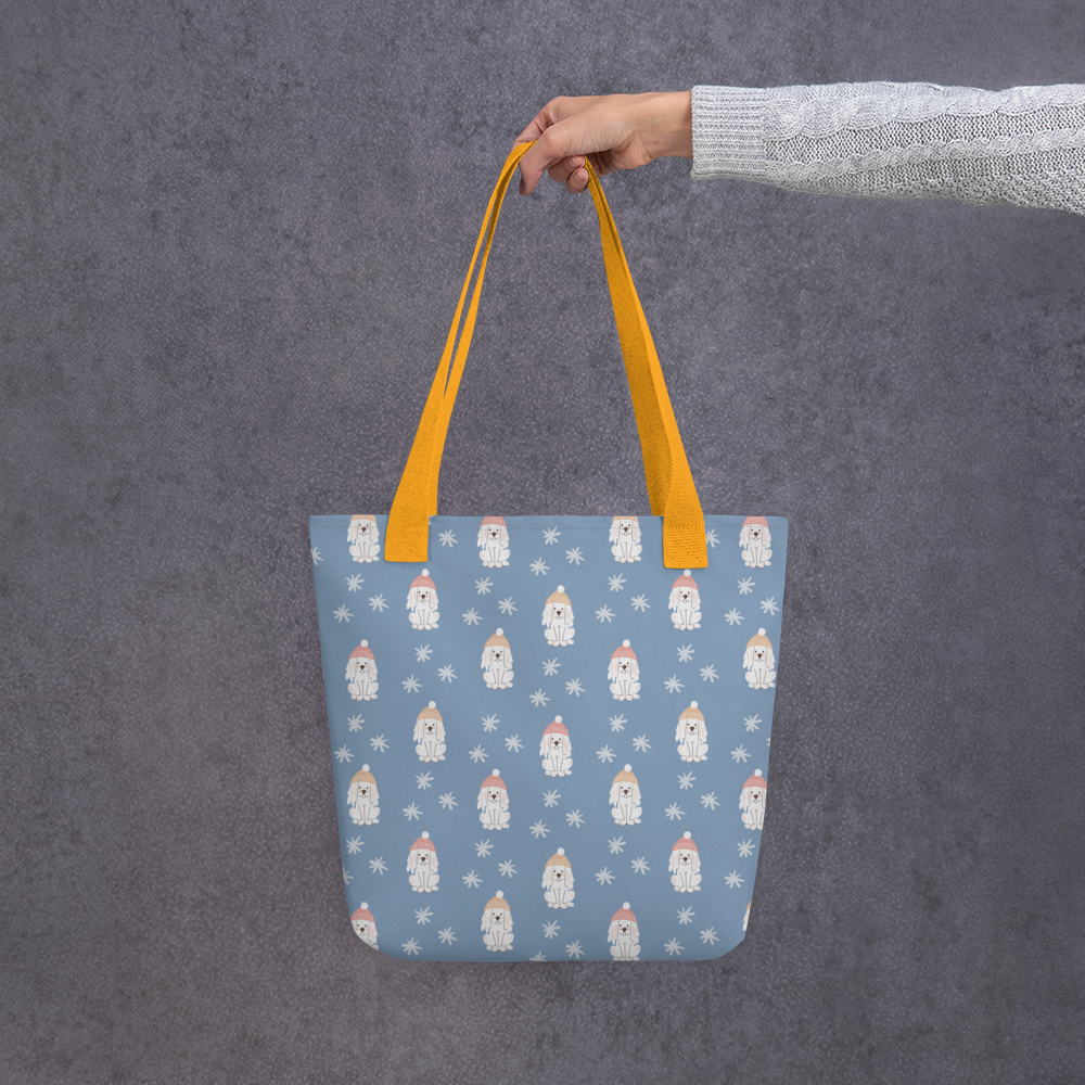 Cozy Dogs | Seamless Patterns | All-Over Print Tote - #3