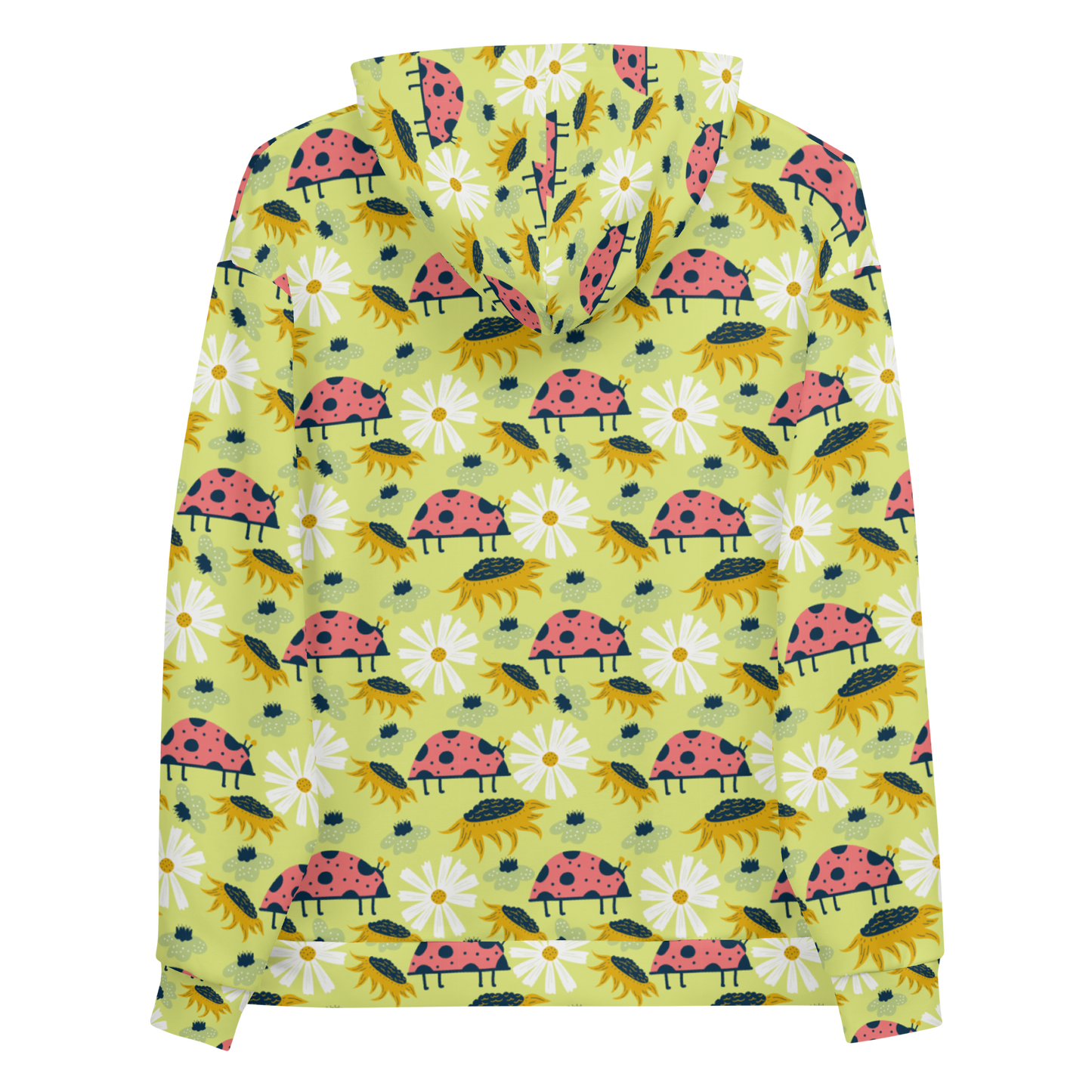 Scandinavian Spring Floral | Seamless Patterns | All-Over Print Unisex Hoodie - #6