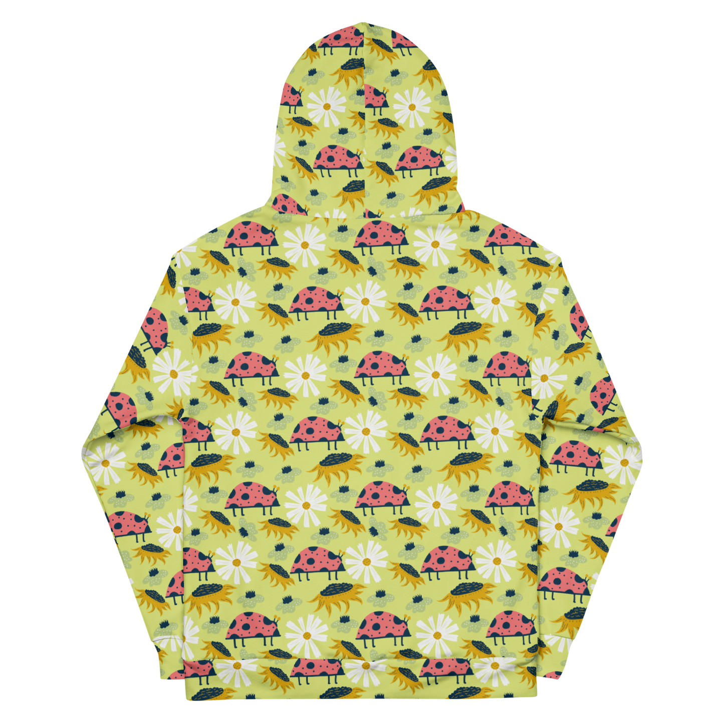 Scandinavian Spring Floral | Seamless Patterns | All-Over Print Unisex Hoodie - #6