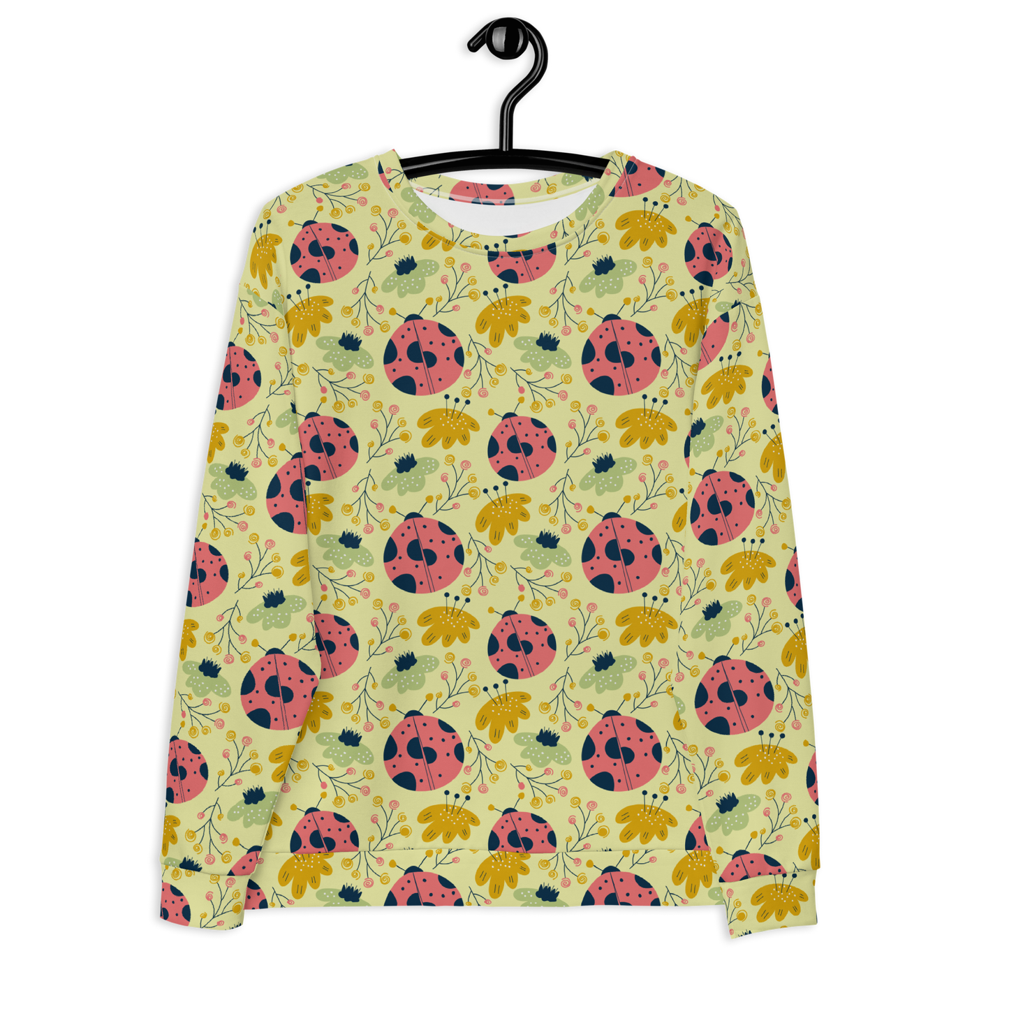 Scandinavian Spring Floral | Seamless Patterns | All-Over Print Unisex Sweatshirt - #9