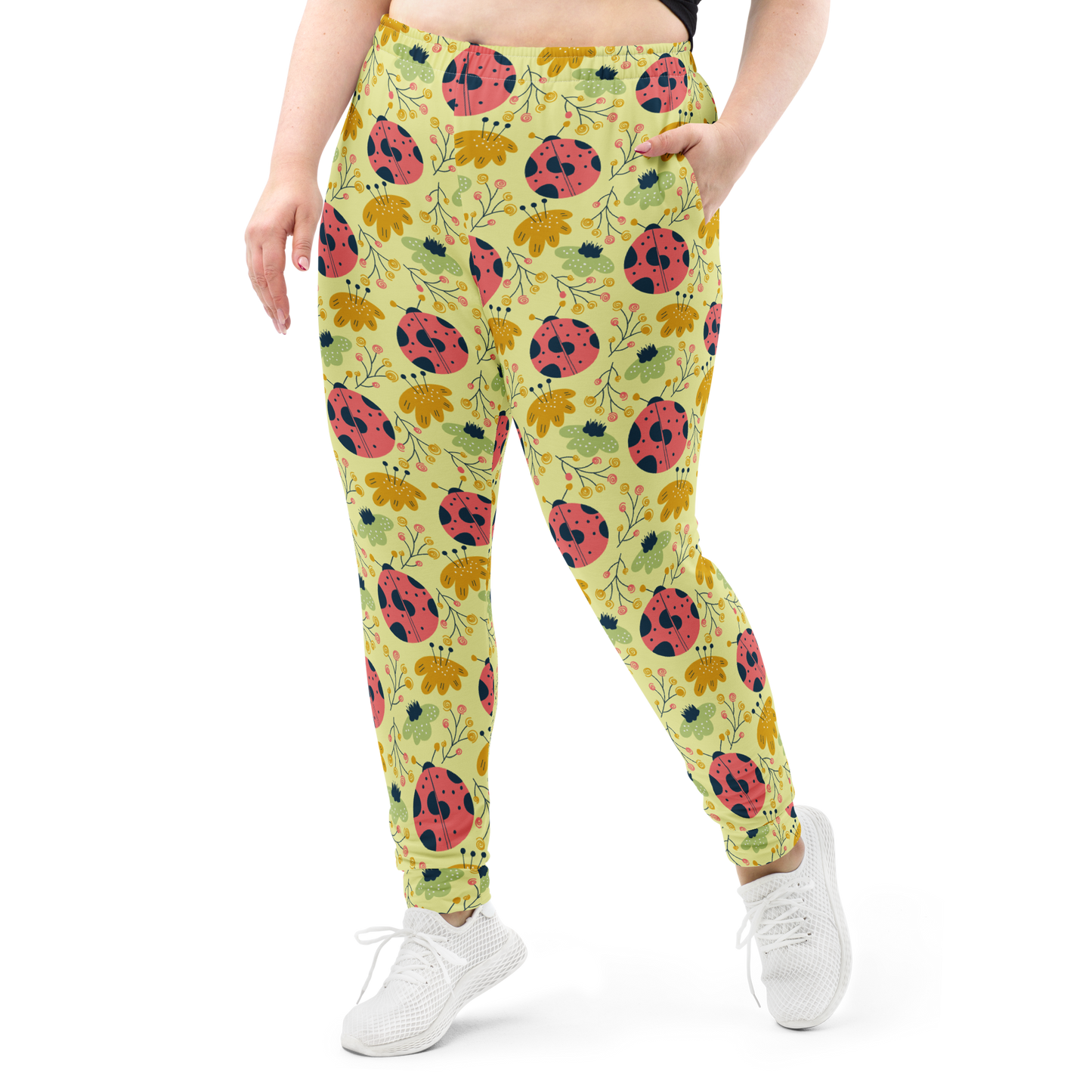 Scandinavian Spring Floral | Seamless Patterns | All-Over Print Women's Joggers - #9