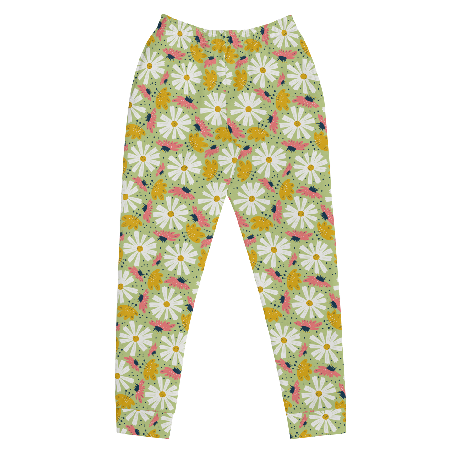Scandinavian Spring Floral | Seamless Patterns | All-Over Print Women's Joggers - #4