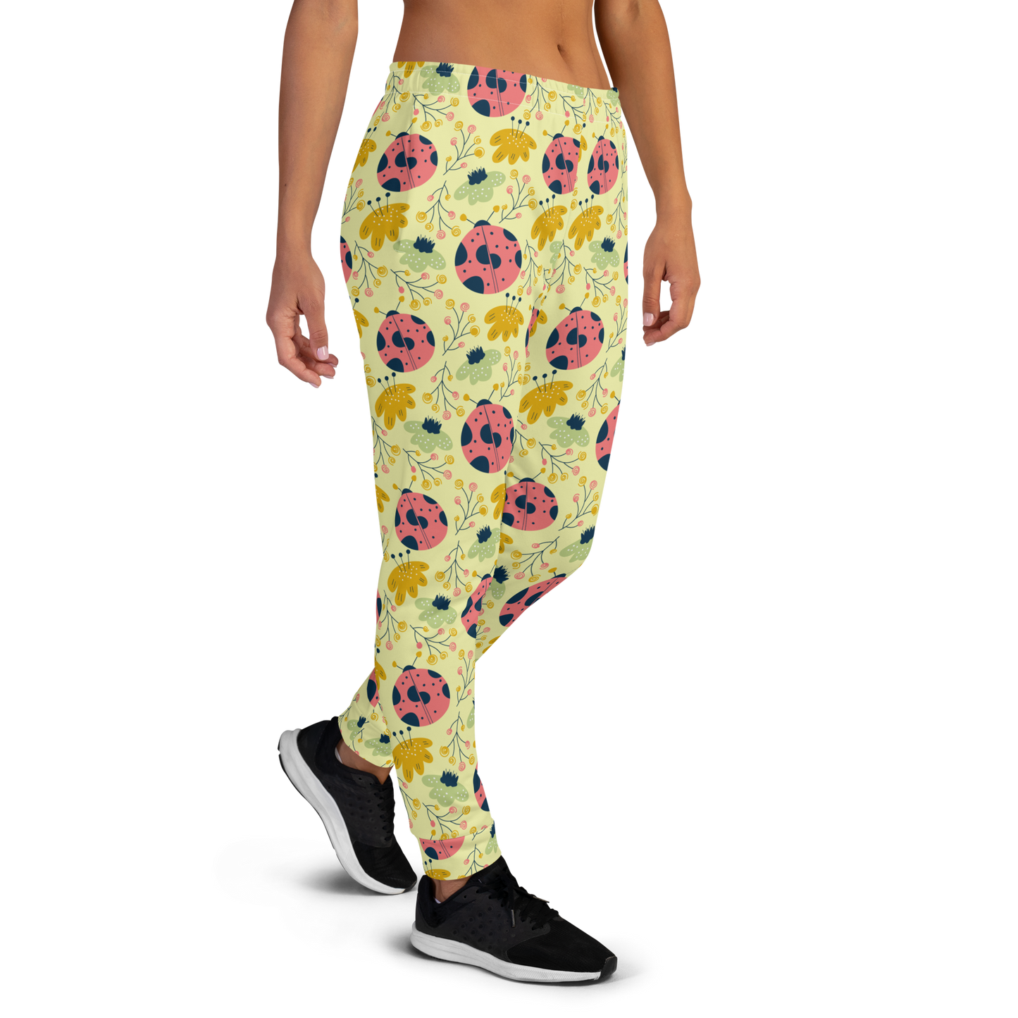 Scandinavian Spring Floral | Seamless Patterns | All-Over Print Women's Joggers - #9