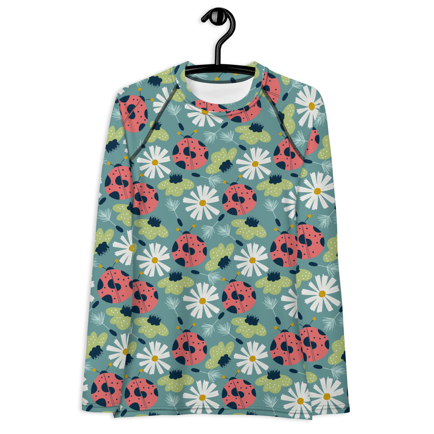 Scandinavian Spring Floral | Seamless Patterns | All-Over Print Women's Rash Guard - #2