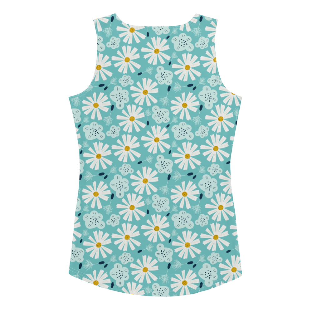 Scandinavian Spring Floral | Seamless Patterns | All-Over Print Women's Tank Top - #10