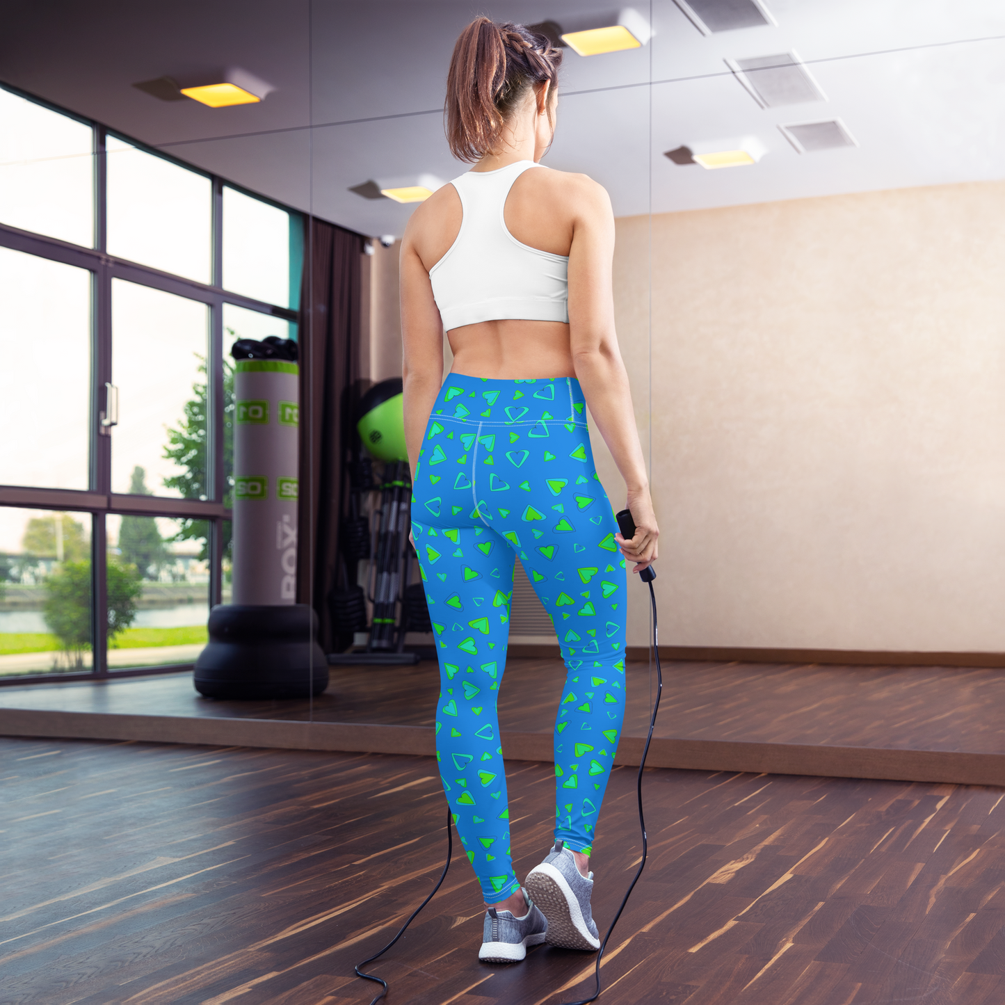 Rainbow Of Hearts | Batch 01 | Seamless Patterns | All-Over Print Yoga Leggings - #6