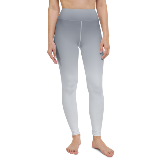 Gray | Color Gradients | All-Over Print Yoga Leggings - #4