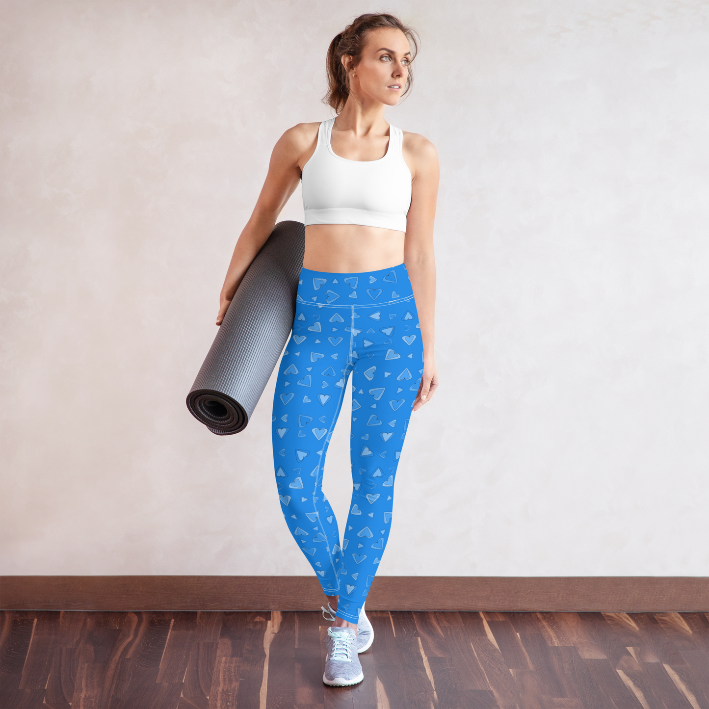 Rainbow Of Hearts | Batch 01 | Seamless Patterns | All-Over Print Yoga Leggings - #2