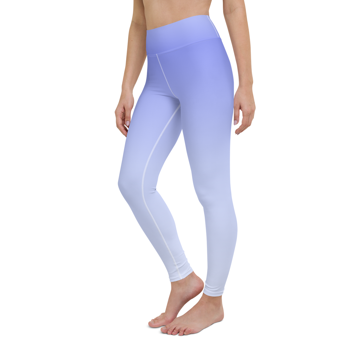 Indigo | Color Gradients | All-Over Print Yoga Leggings - #5