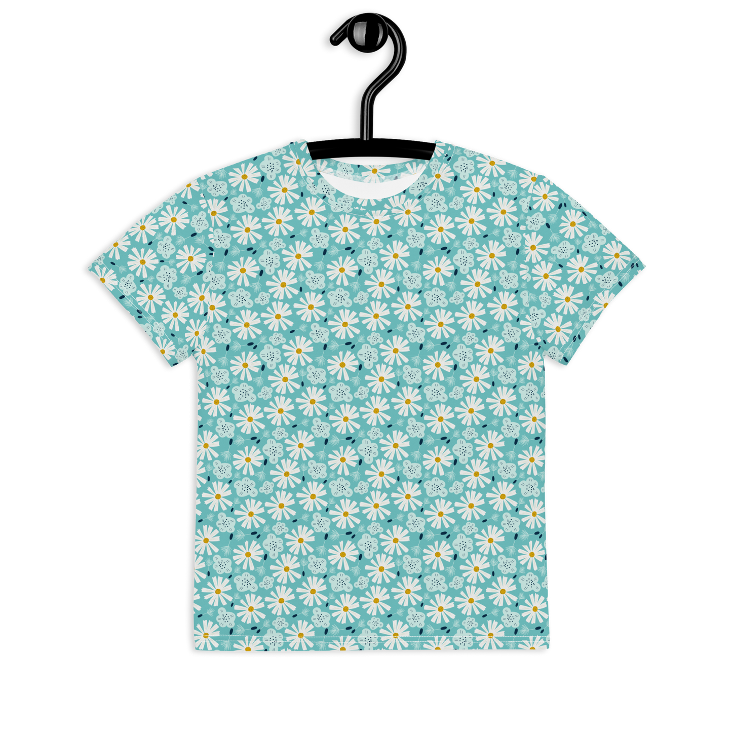 Scandinavian Spring Floral | Seamless Patterns | All-Over Print Youth Crew Neck T-shirt - #10