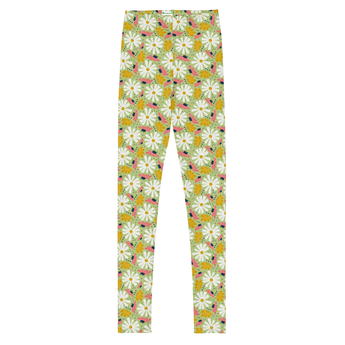Scandinavian Spring Floral | Seamless Patterns | All-Over Print Youth Leggings - #4