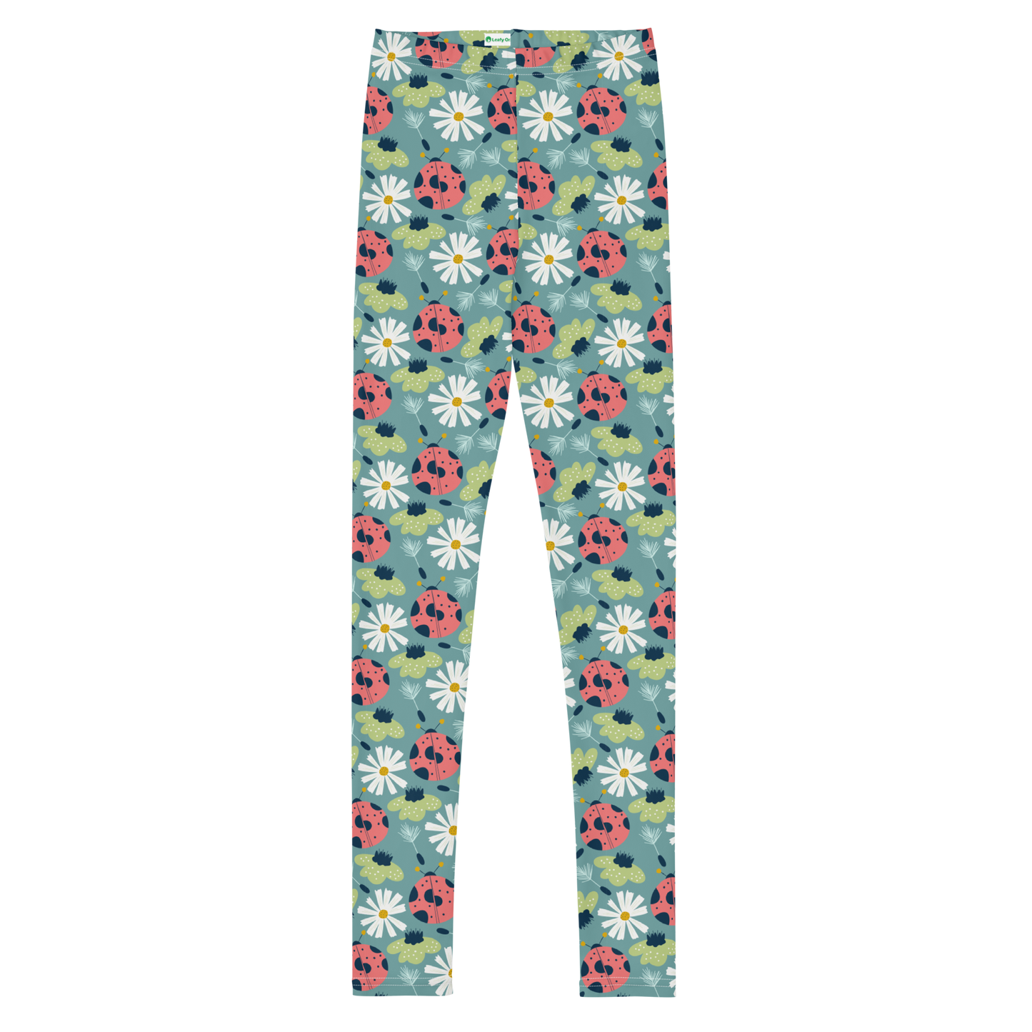 Scandinavian Spring Floral | Seamless Patterns | All-Over Print Youth Leggings - #2
