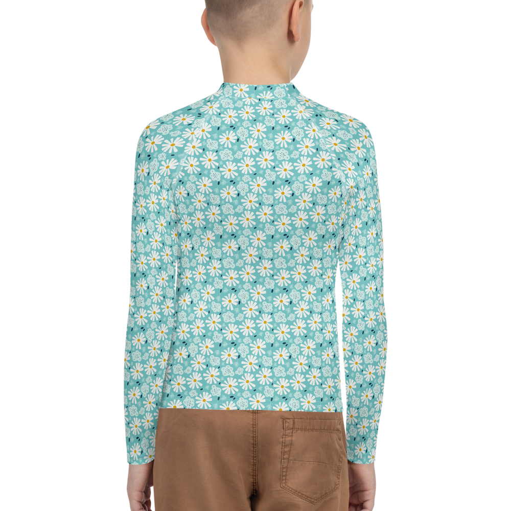 Scandinavian Spring Floral | Seamless Patterns | All-Over Print Youth Rash Guard - #10