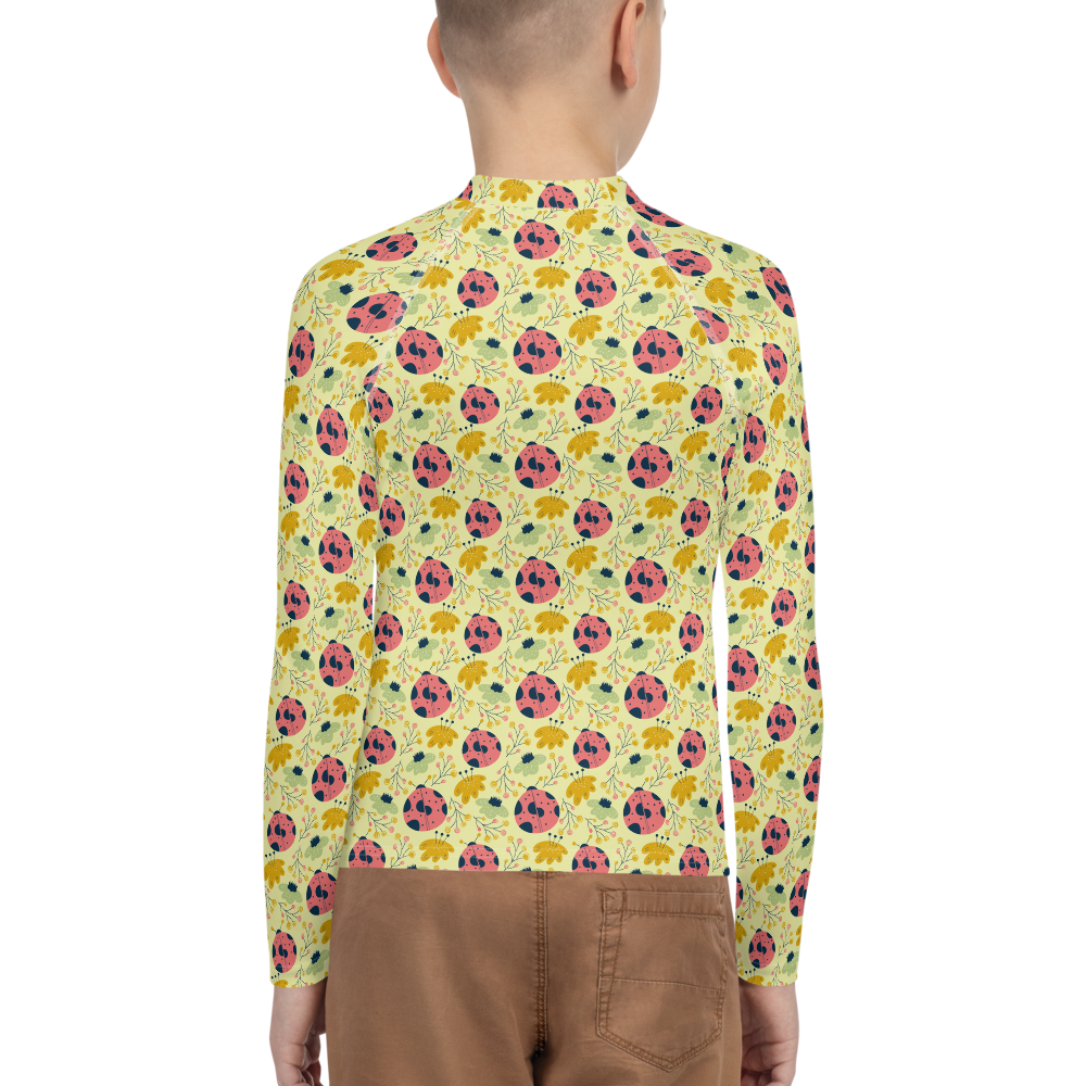 Scandinavian Spring Floral | Seamless Patterns | All-Over Print Youth Rash Guard - #9