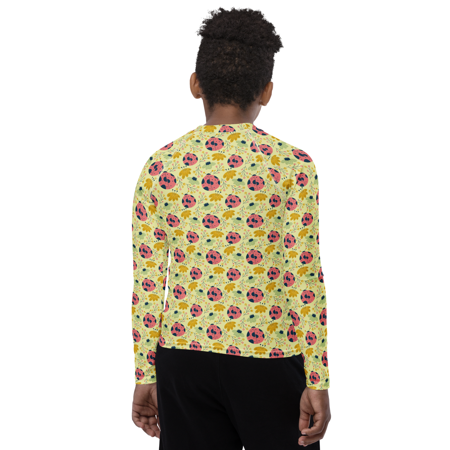 Scandinavian Spring Floral | Seamless Patterns | All-Over Print Youth Rash Guard - #9