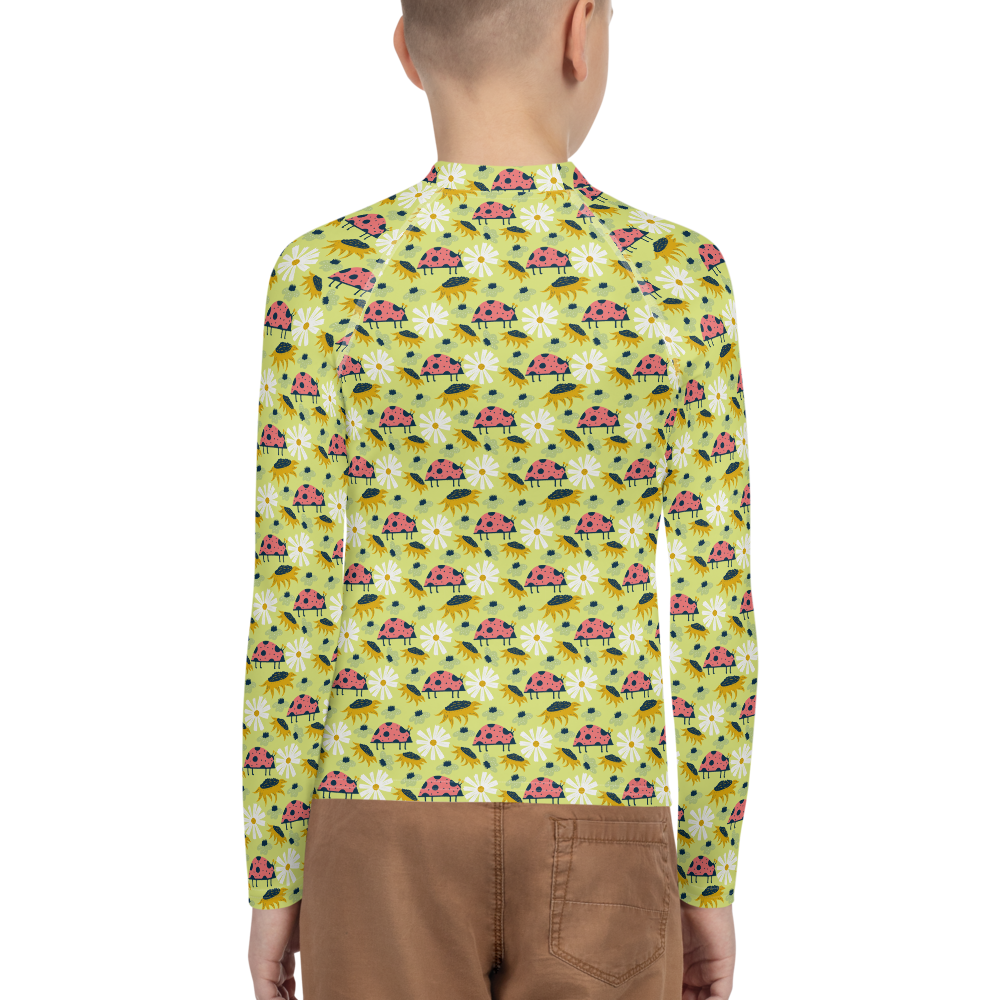 Scandinavian Spring Floral | Seamless Patterns | All-Over Print Youth Rash Guard - #6