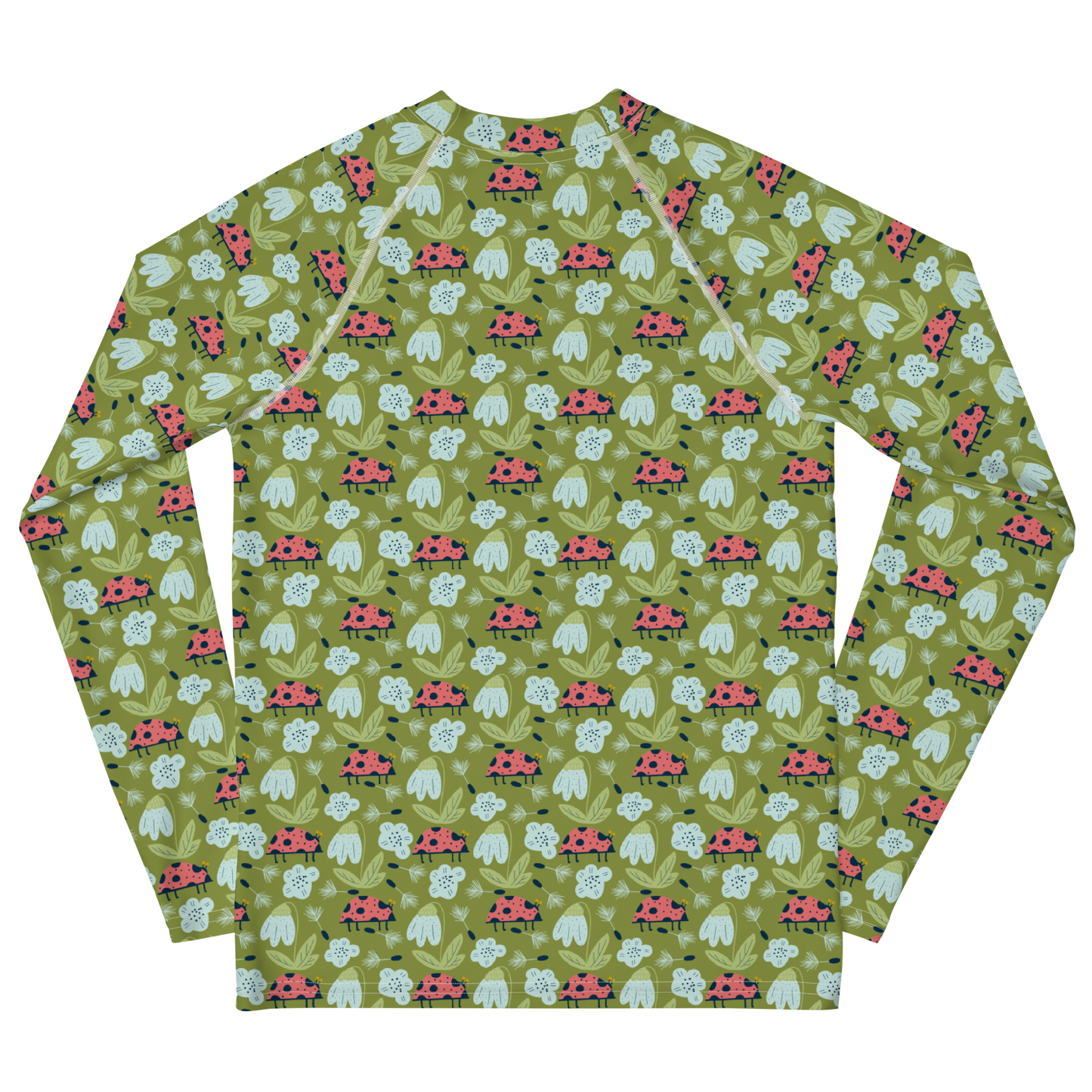 Scandinavian Spring Floral | Seamless Patterns | All-Over Print Youth Rash Guard - #5