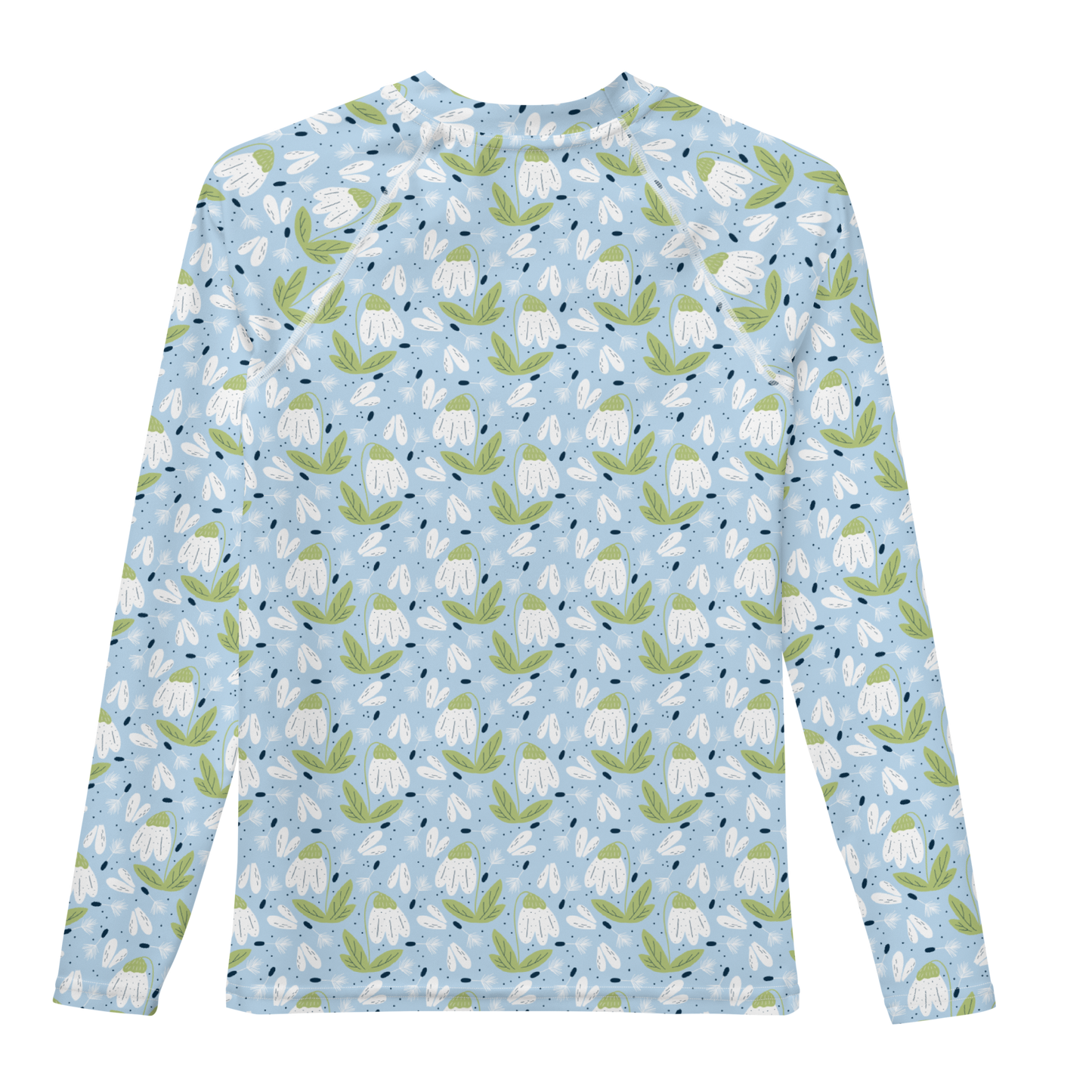 Scandinavian Spring Floral | Seamless Patterns | All-Over Print Youth Rash Guard - #3