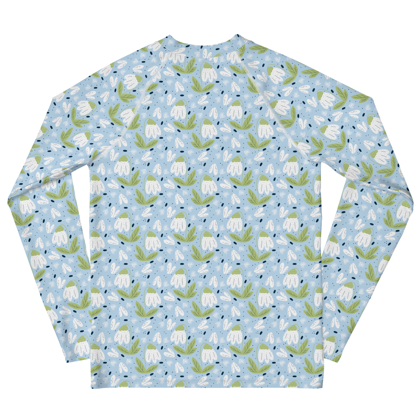 Scandinavian Spring Floral | Seamless Patterns | All-Over Print Youth Rash Guard - #3