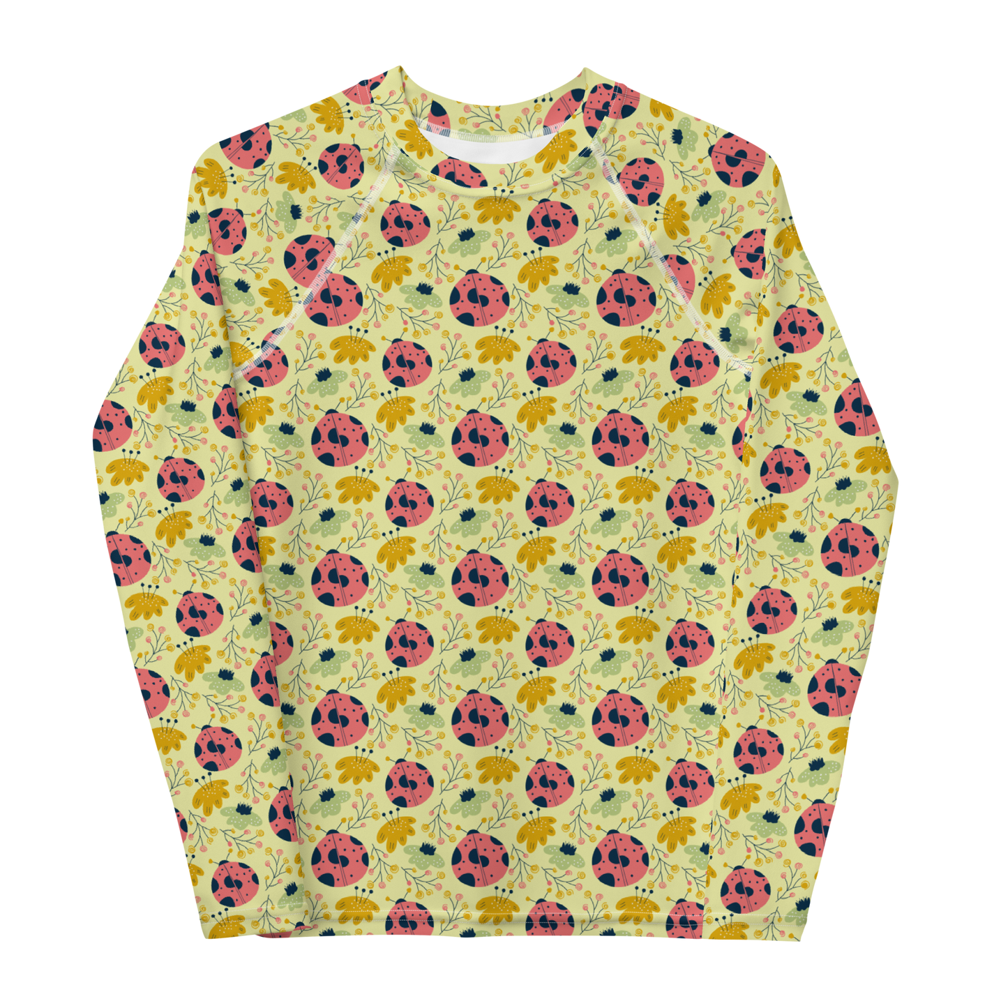 Scandinavian Spring Floral | Seamless Patterns | All-Over Print Youth Rash Guard - #9