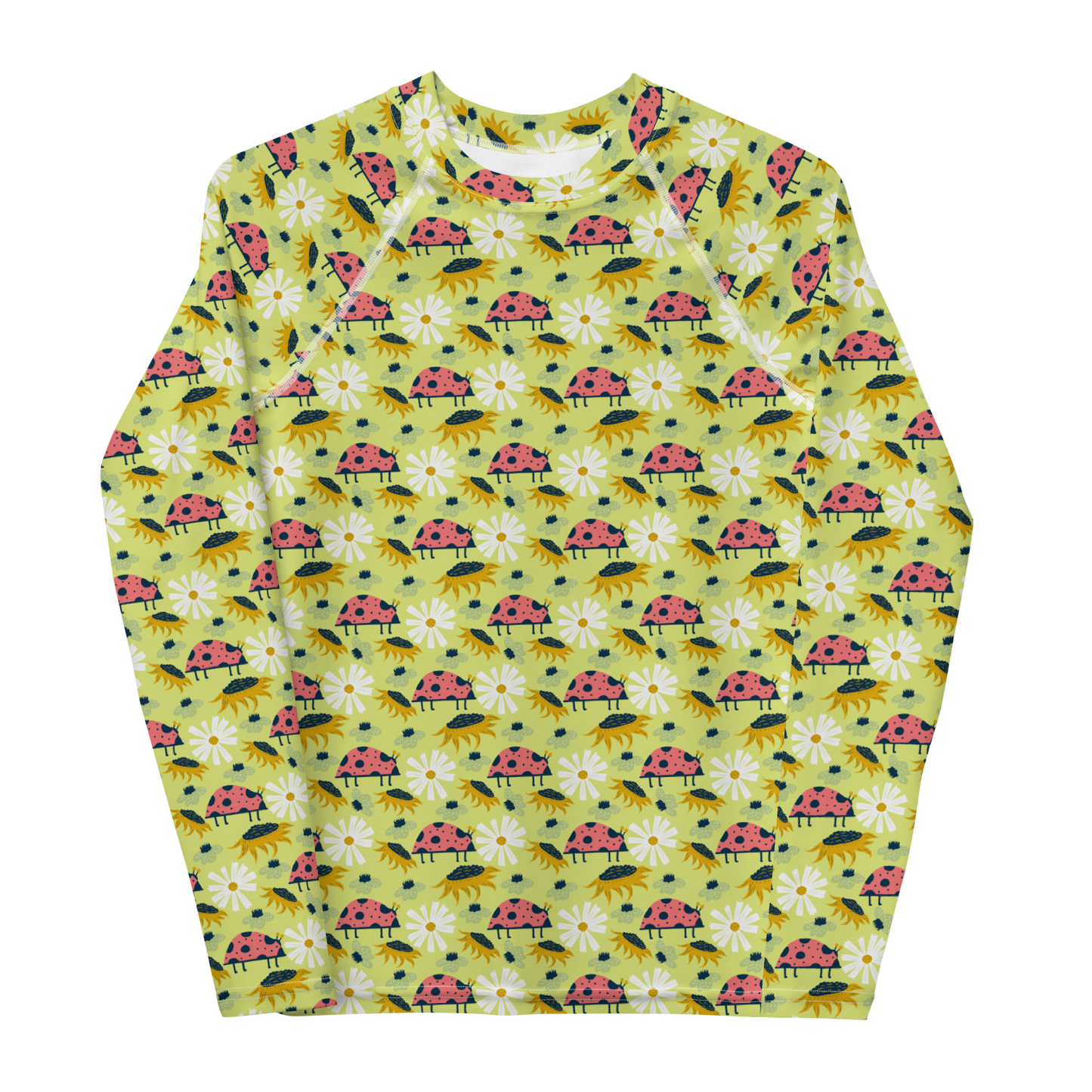 Scandinavian Spring Floral | Seamless Patterns | All-Over Print Youth Rash Guard - #6