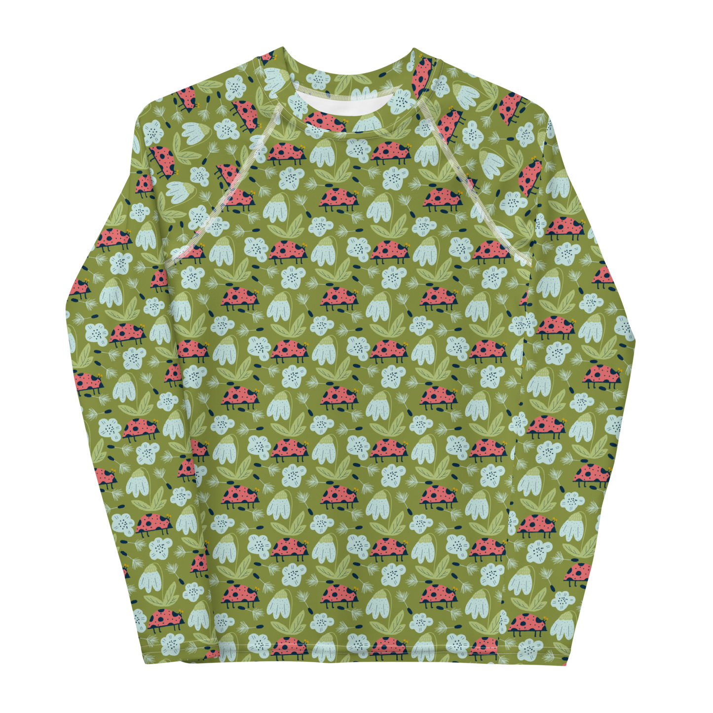 Scandinavian Spring Floral | Seamless Patterns | All-Over Print Youth Rash Guard - #5