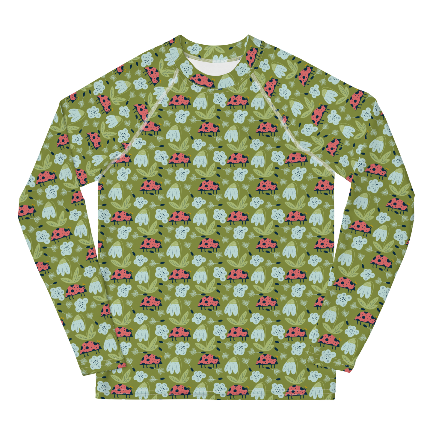 Scandinavian Spring Floral | Seamless Patterns | All-Over Print Youth Rash Guard - #5