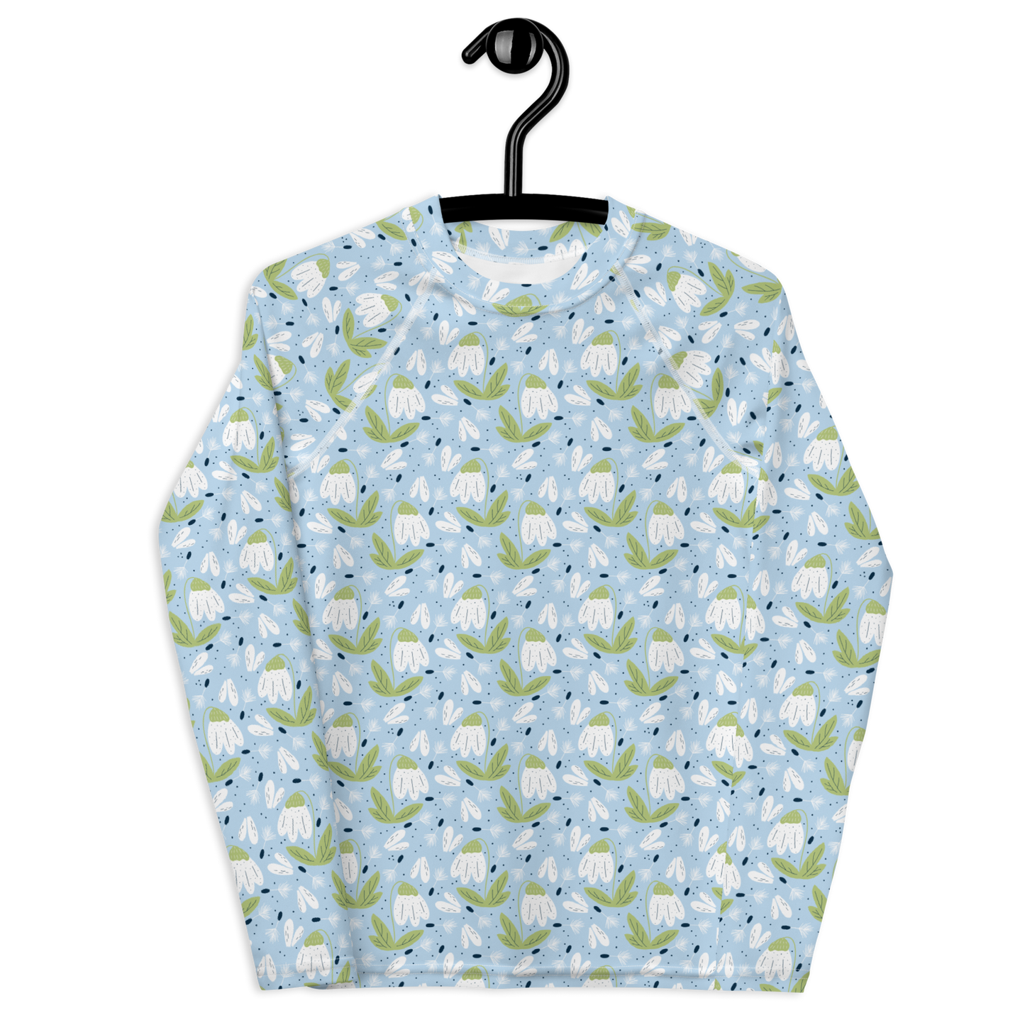 Scandinavian Spring Floral | Seamless Patterns | All-Over Print Youth Rash Guard - #3