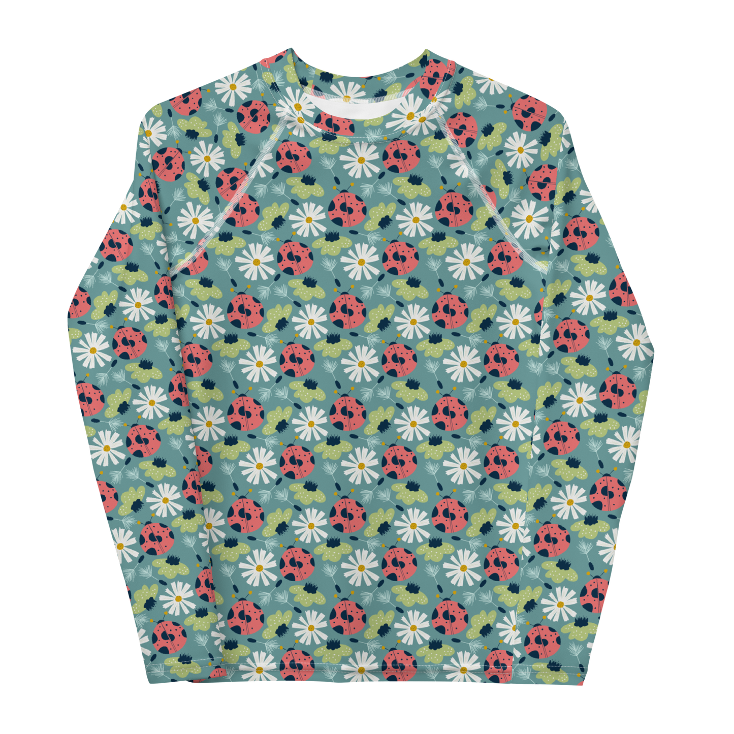 Scandinavian Spring Floral | Seamless Patterns | All-Over Print Youth Rash Guard - #2