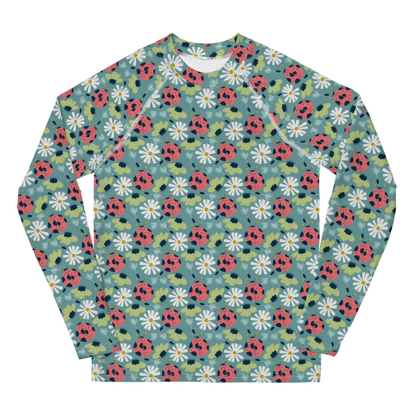 Scandinavian Spring Floral | Seamless Patterns | All-Over Print Youth Rash Guard - #2