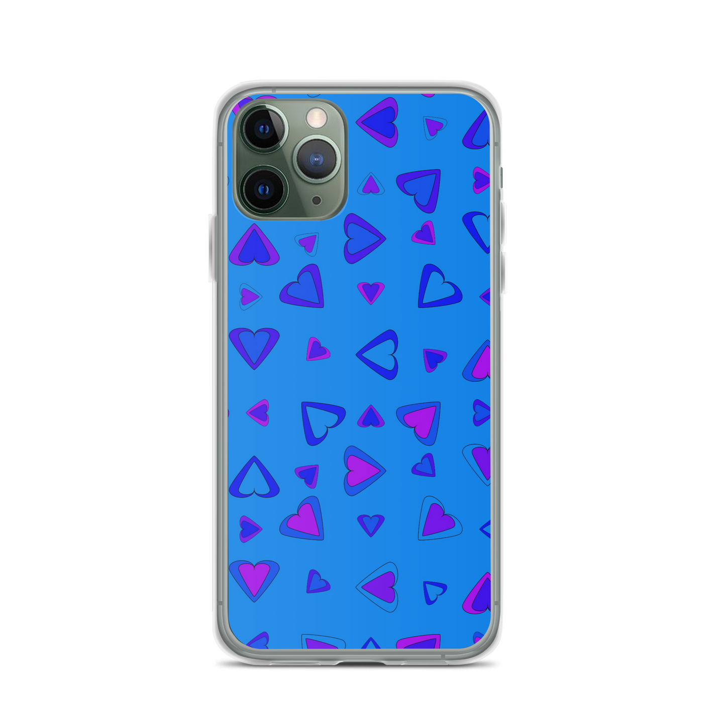 Rainbow Of Hearts | Batch 01 | Seamless Patterns | iPhone Case - #10