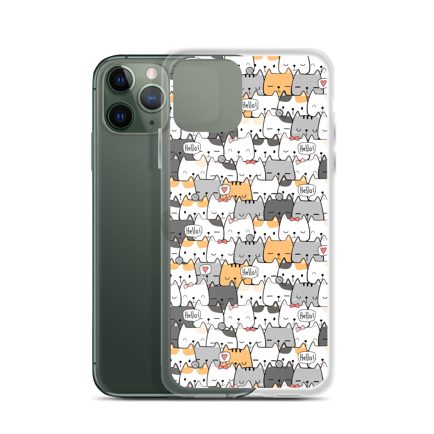 Cat Seamless Pattern Batch 01 | Seamless Patterns | iPhone Case - #6