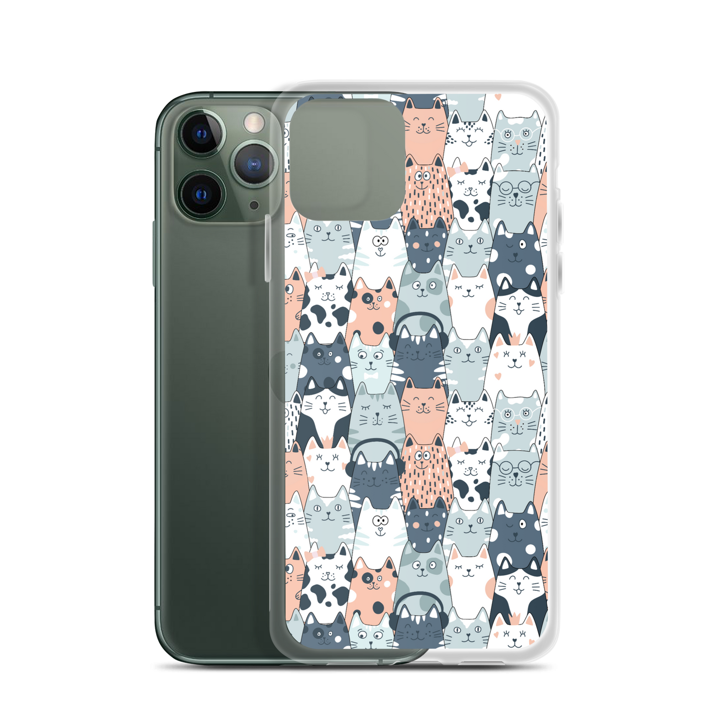 Cat Seamless Pattern Batch 01 | Seamless Patterns | iPhone Case - #7