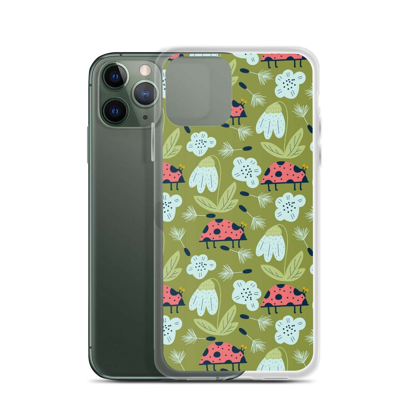 Scandinavian Spring Floral | Seamless Patterns | iPhone Case - #5