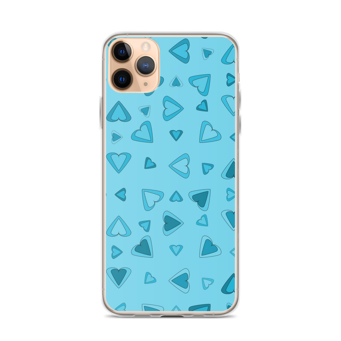 Rainbow Of Hearts | Batch 01 | Seamless Patterns | iPhone Case - #4