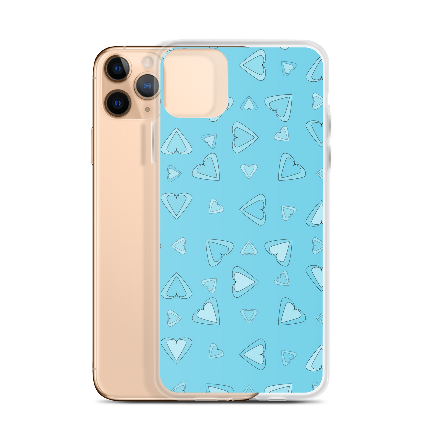 Rainbow Of Hearts | Batch 01 | Seamless Patterns | iPhone Case - #12