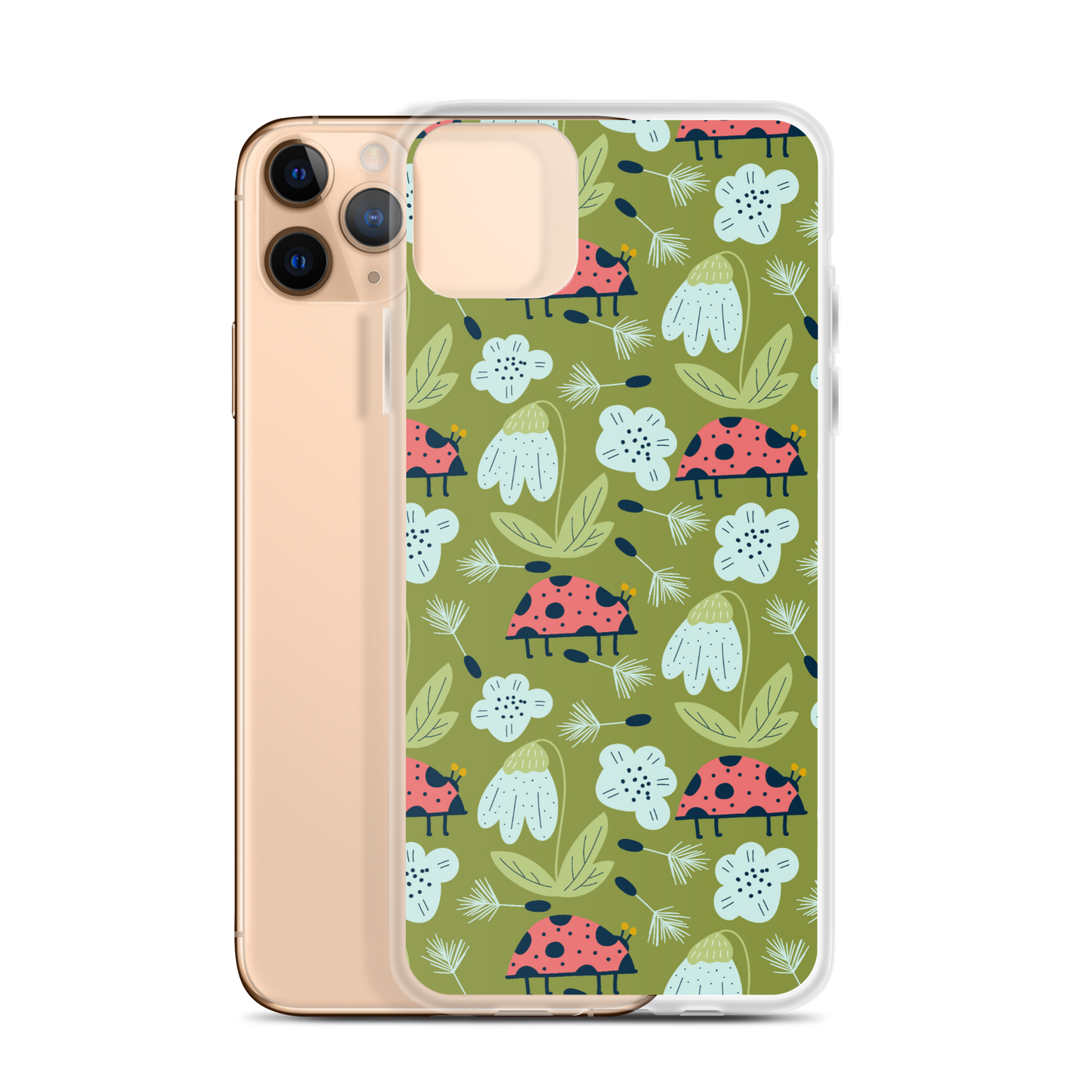 Scandinavian Spring Floral | Seamless Patterns | iPhone Case - #5